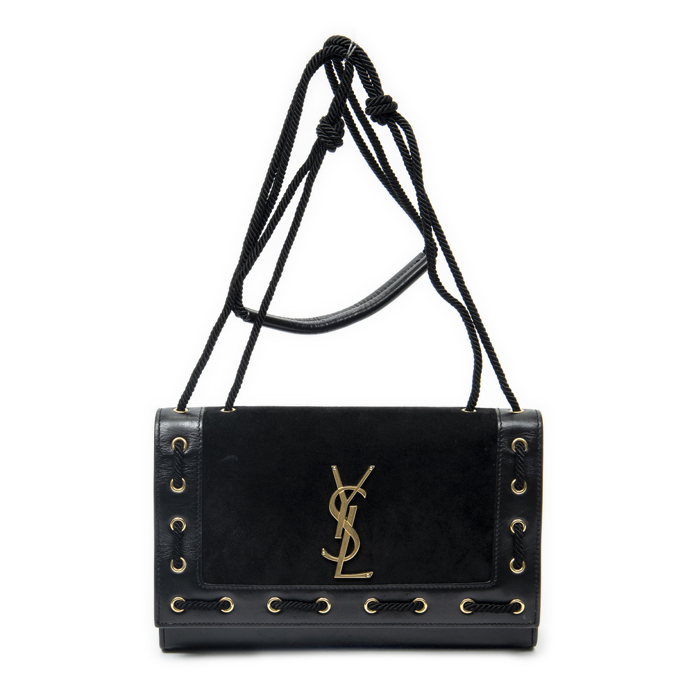 Saint Laurent Medium Rope Stitch Kate Crossbody
